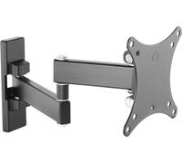 Vision VFM-WA1X1B - Soporte de Pared para Pantalla Plana (Monitor de Ordenador, 15 kg, 33 cm (13"), 68,6 cm (27"), 100 x 100 mm, Negro)