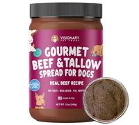 Visionary Pet Foods- Golosina Saludable para Perros con Carne de Res, Alternativa a la Mantequilla de maní, sin xilitol, sin azúcar y