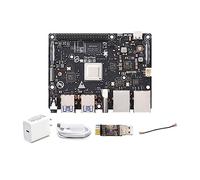 VisionFive2 RISC-V AI - Computadora de placa única basada en StarFive JH7110 SoC Quad-core 64bit CPU OpenCL 3.0 Vulkan 1.2 GPU integrada LPDDR4 4GB RAM compatible con Linux Debian (Early Bird con