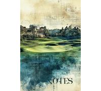 Visions of Golf Fairways For Golf Lovers: A Dotted Journal For Men | For Business Travel, Organization, Creativity 6" x 9" | Bullet 200 Pages