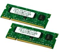 VisionTek Kit de 2 Unidades (2 x 1 GB) NB2-5300 CL5 667 200 Pines DDR2 SODIMM 2 de Doble Canal (900472)