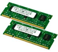 VisionTek Kit de 2 Unidades (2 x 1 GB) NB2-6400 CL5 200 Pines DDR2 SODIMM 800 2 de Doble Canal (900474)
