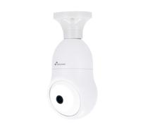 Visiotech wifi bombilla inteligente cámara E27 5W conexión 2304x1296p blanco -
