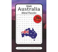 Visit Australia Word Search Book: Word Search Puzzle Word Searches with Easy to Read Print about Australia, The Outback, Australian Culture and More ... … Gift for Vacation, Holidays, and Free Time
