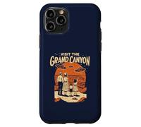 Visit The Grand Canyon Retro UFO & National Park Carcasa para iPhone 11 Pro