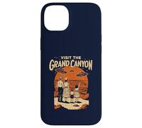 Visit The Grand Canyon Retro UFO & National Park Carcasa para iPhone 14 Plus