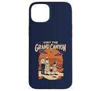 Visit The Grand Canyon Retro UFO & National Park Carcasa para iPhone 15 Plus