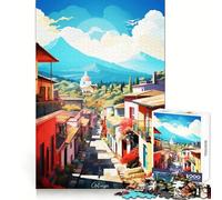 Visita Antigua Puzzles para Adultos 1000 Puzzles Ejercicio Inteligente Entretenimiento Ligero Bordes precisos (50x75cm)