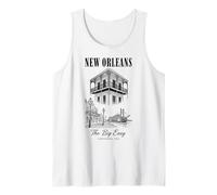 Visita clásica turística de la Ciudad de Nueva Orleans Camiseta sin Mangas