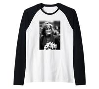 Visita de la Familia Real de Diana Princesa de Gales al Tottenham 1985 Camiseta Manga Raglan