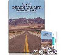 Visita el Valle de la Muerte: Rompecabezas de 1000 Piezas para Adolescentes Difícil de completar, Pero Divertido y Divertido Regalo de cumpleaños Arte Mural de 38x26cm