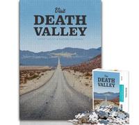 Visita el Valle de la Muerte: Rompecabezas de 1000 Piezas para Adultos y Adolescentes, desafío de Inteligencia Cerebral, Juguetes adictivos para decoración del hogar, 38x26cm