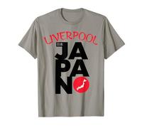 Visita Liverpool Sign Street City of Liverpool UK Japan Flag Camiseta