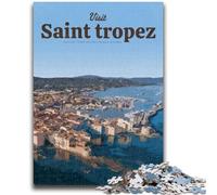 Visita Saint Tropez: Rompecabezas para Adolescentes Rompecabezas de 1000 Piezas, un Juego desafiante y Familiar para Padres e Hijos 1000 Piezas (50x75cm)