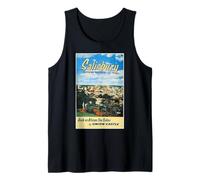 Visita Salisbury Rhodesia - Póster Retro de Turismo de Rhodesia Camiseta sin Mangas