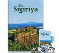 Visita Sigiriya Rompecabezas para Adolescentes, Ayuda al Cerebro a ejercitar Juguetes adictivos para Cultivar la Paciencia Una Obra de Arte 38x26cm