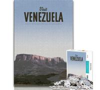 Visita Venezuela Rompecabezas para Adultos, para Juego Educativo, desafío, Juguete, Toda la Familia, 38x26cm