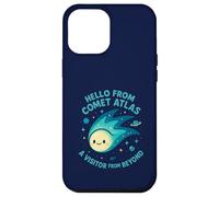 Visitante del Cometa Atlas Desde más allá del diseño Espacial Kawaii Carcasa para iPhone 12 Pro MAX