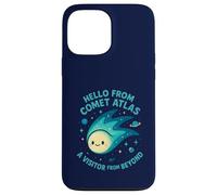 Visitante del Cometa Atlas Desde más allá del diseño Espacial Kawaii Carcasa para iPhone 13 Pro MAX