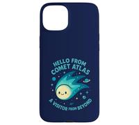 Visitante del Cometa Atlas Desde más allá del diseño Espacial Kawaii Carcasa para iPhone 15 Plus