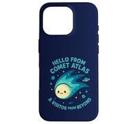 Visitante del Cometa Atlas Desde más allá del diseño Espacial Kawaii Carcasa para iPhone 16 Pro