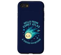 Visitante del Cometa Atlas Desde más allá del diseño Espacial Kawaii Carcasa para iPhone SE (2020) / 7/8