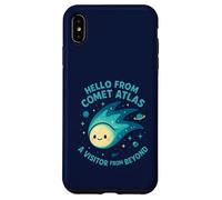 Visitante del Cometa Atlas Desde más allá del diseño Espacial Kawaii Carcasa para iPhone XS MAX