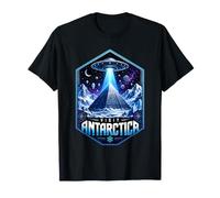 Visitar Antártida OVNI Extraterrestre Misterio Ciencia Ficción Conspiración Creyente Camiseta