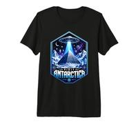 Visitar Antártida OVNI Extraterrestre Misterio Ciencia Ficción Conspiración Creyente Camiseta Premium