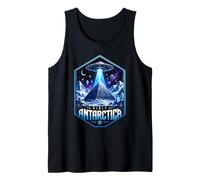 Visitar Antártida OVNI Extraterrestre Misterio Ciencia Ficción Conspiración Creyente Camiseta sin Mangas