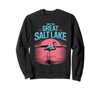 Visite el Gran turista de Salt Lake Flamingo Pink Utah Sunset Sudadera