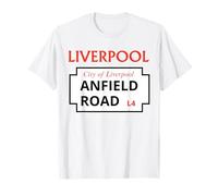 Visite Liverpool Shirt Sign Street City of Liverpool UK Camiseta