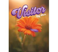 Visitor Log Book: Guest Sign In and Sign Out Register for Business and Office | Track Entries, Exits & Visit Purpose | Record Over 2,000 Visits | 8.5 x 11 Inches - 120 Pages
