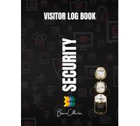 Visitor Log Book: Sign-In & Sign-Out Tracker for Offices, Clinics & Schools