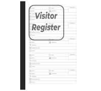 Visitor Register: Clean & Professional Sign-In Sheet for Business Use - Track Guests with Ease | 6x9 Minimalist Layout