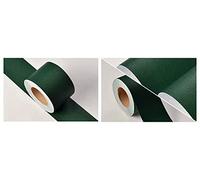 VisitRyl Borde Del Papel Pintado Verde Oscuro Auto Adhesivo Del Papel Pintado Del Pvc Cenefa Autoadhesiva Para DecoracióN De Pared De Cocina BañO 10cm X 500cm