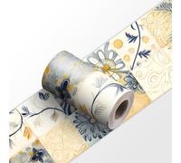 VisitRyl Cenefas Adhesivas para Cocina Baño Decorativas YX-186 30 * 240cm Fácil Aplicación Resistente Agua