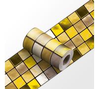 VisitRyl Cenefas Adhesivas para Cocina Baño Decorativas YX-351 20 * 240cm Fácil Aplicación Resistente Agua