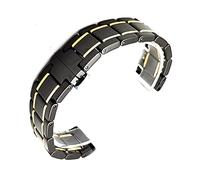 VISIYUBL 22 mm 22 mm mezcla de cerámica acero adecuado for Huawei Smart Watch Band Fit for Gt 2 Relojes Strap Strap Marca Reloj Ajuste for Samsung S3 S4 Adecuado HONOR magia(3,20mm)