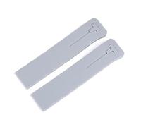 VISIYUBL Bandas de reloj de silicona 20mm 21mm Experto T013 T047 T081 T33 Correa de goma T-Sport Wamkband impermeable T013420A T047420A Apto for Tissot (Color : Gray strap only, Size : 21mm)