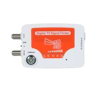 VISLONE Detector de señal de TV digital Mini detector de señal Antena digital Antena de TV terrestre Medidor de potencia de señal Receptor Detector Medidor de potencia