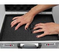 Viso STC911P - Maletín (aluminio, interior con espuma troquelada)