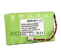 Visonic Extended Life Powermax - Batería completa de 7,2 V para panel de alarma 103-301179 (1300 mAh)