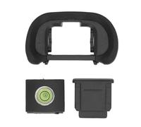 Visor de Cámara de Silicona Ocular Ocular para Cámara A7M4 A73 A7M3 A7R2 A9 A7R3 A7R4, Reemplace el Ocular de la Cámara con Nivel de Zapata y Cubierta