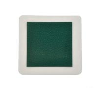 Visor de campo magnético para lámina de 50 x 50 mm, indicador de campo magnético para educación e investigación, placa de visualización flexible para visualizar campos invisibles, verde oscuro (B)