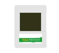 Visor de campo magnético, tarjeta de prueba magnética TO4 para reparación de teléfonos móviles, herramienta de prueba de detección no destructiva para diagnósticos de carga inalámbrica (65 mm x 60 mm)
