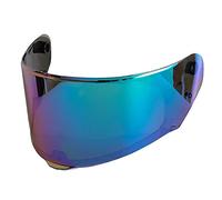 Visor de Casco Adecuado for LS2 FF320 FF353 FF800 Cascos Modelo de Lentes MHR-74 (Color : Rainbow)