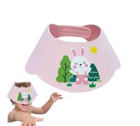 Visor de ducha para niños, gorra de ducha para niños pequeños | Protección de los ojos del sombrero de visera y la oreja - Escudo de baño de champú ajustable para mantener la oreja secadora