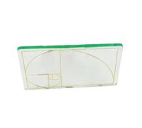 Visor De La Relación Dorada - Herramienta De Vista De Pintura Acrílica | Buscador De Composición De La Relación, Espectador De La Sección Dorada Clara, Regla Del De La Herramienta De Vista De