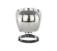 Visor de motocicleta: escudo de casco abierto a prueba de impactos, elegante cubierta de lente | Accesorio para sombreros Rider, panel de reemplazo protector, exterior duradero brillante Viaje de alta